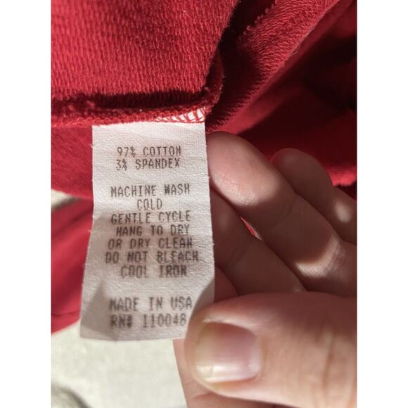 Noblu Breakfast in Tokyo women’s size Small red hooded sweatshirt zip jacket - Picture 7 of 9